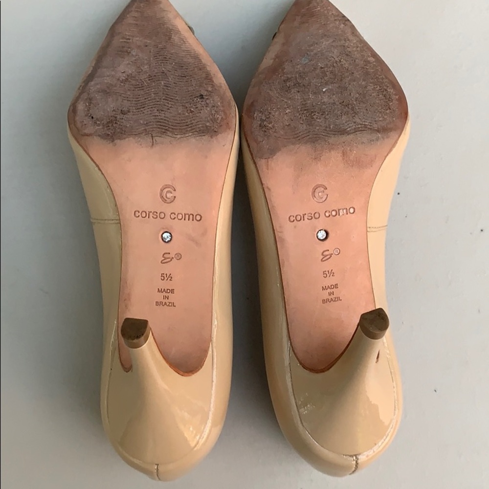 Corso como beige heels. Made in Brazil.Size 5,5. - Picture 9 of 16